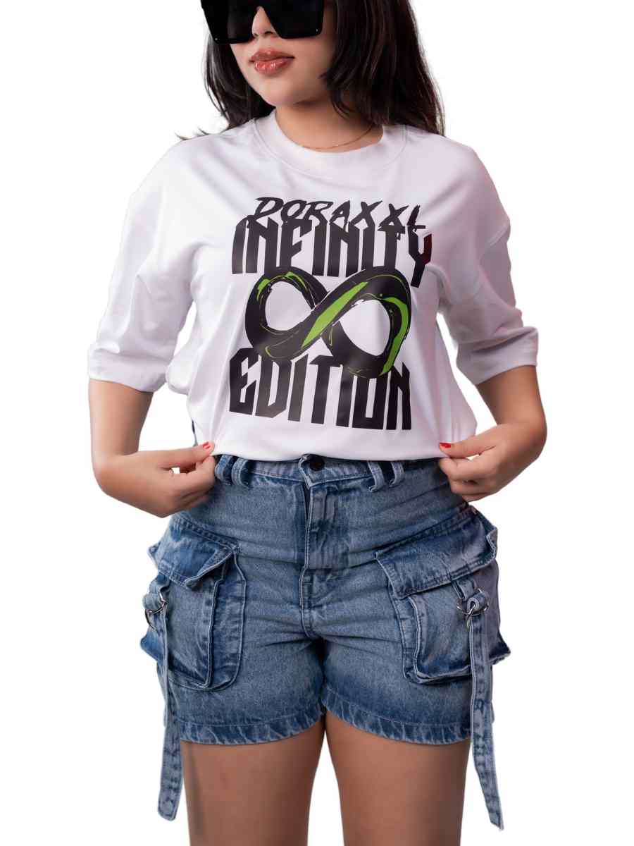 Denim Short with Belt