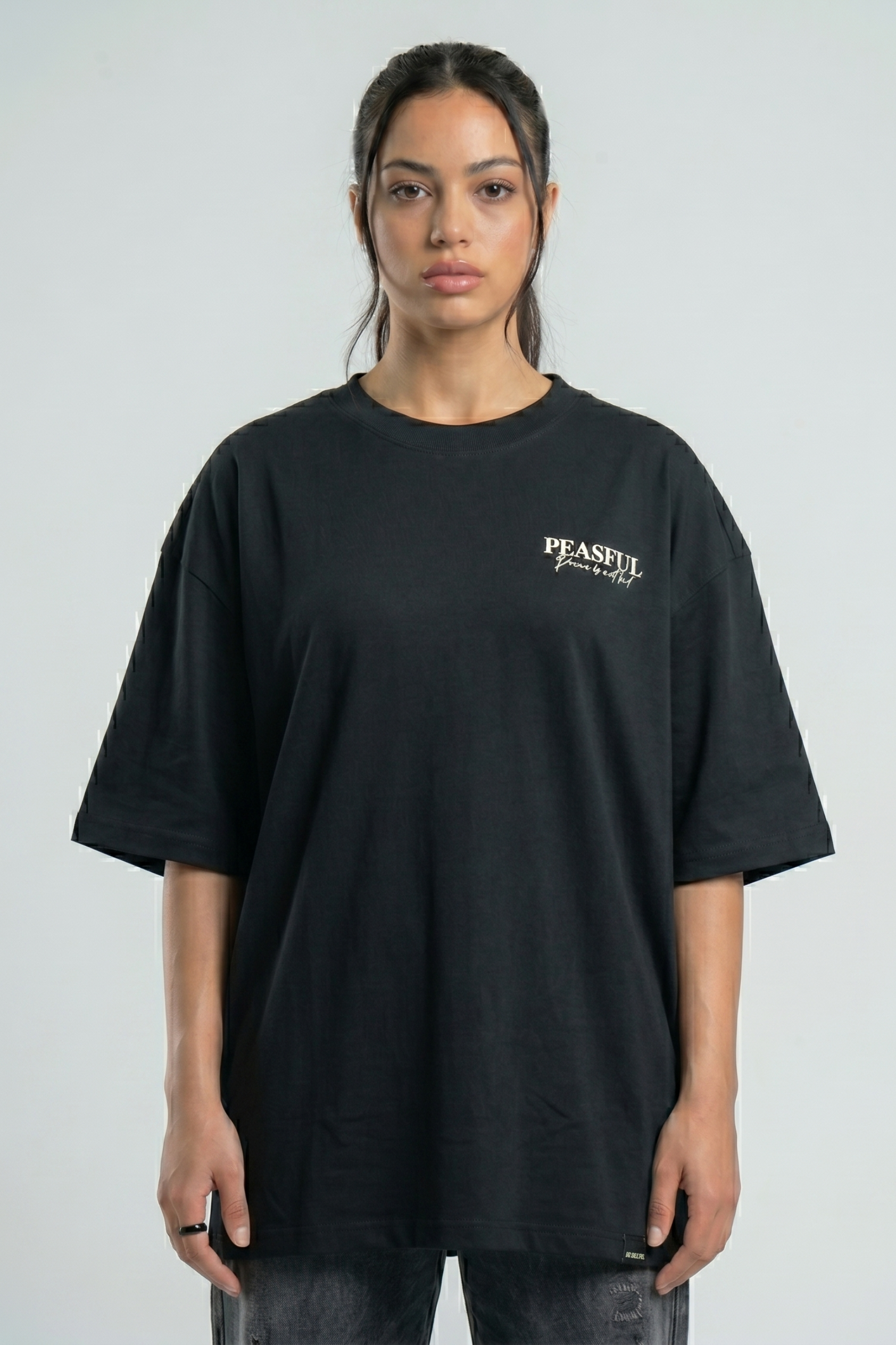 Peace Full Over Size T-Shirt