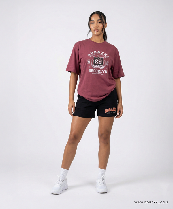 Brooklyn 88 Varsity Oversized Tee & Short Set