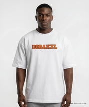 Chenille Orange Embroidery