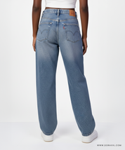 Classic Straight Led Ripped Denim Jean