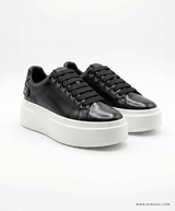 White Platform Sneakers