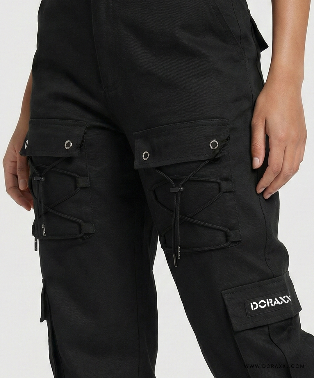 Black Line Cargo Pant