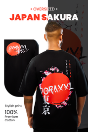 Japan Sakura Oversized Tee