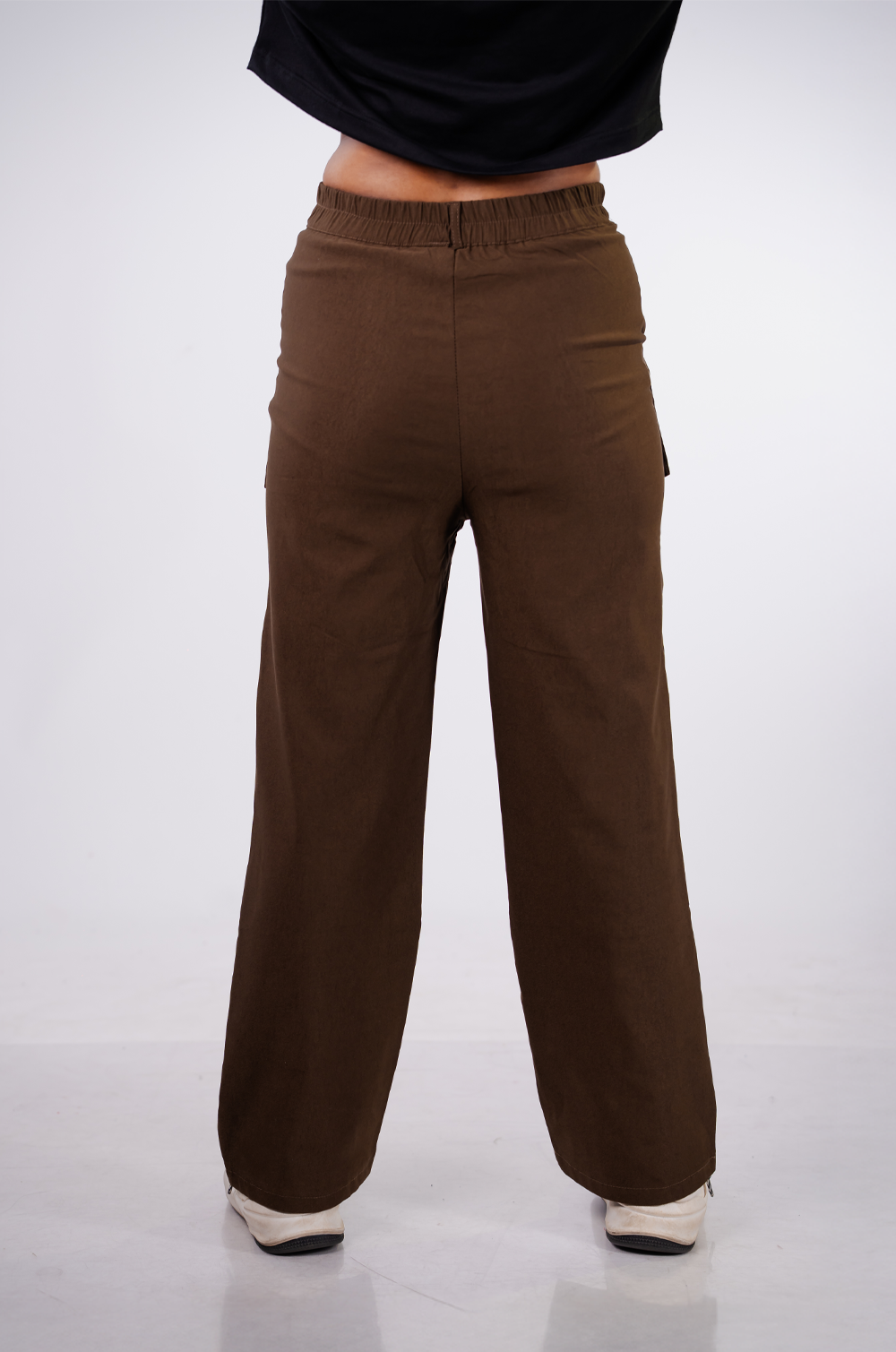 Multi-Pocket Flare Cargo Pants