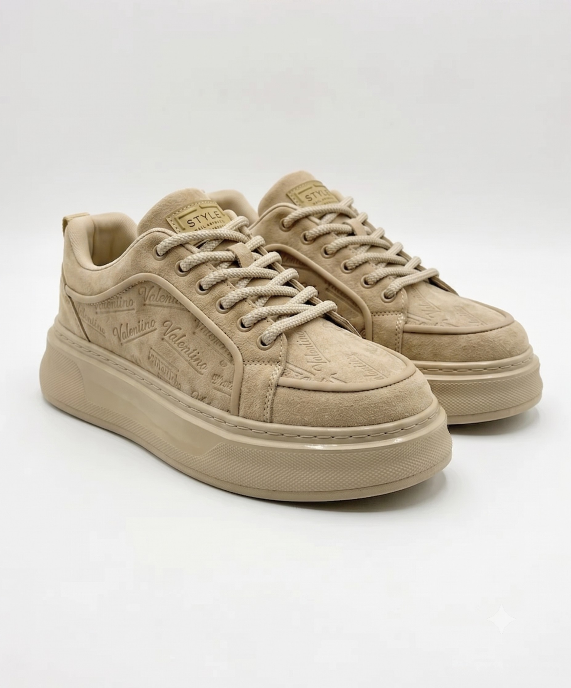 Tan Suede Sneakers