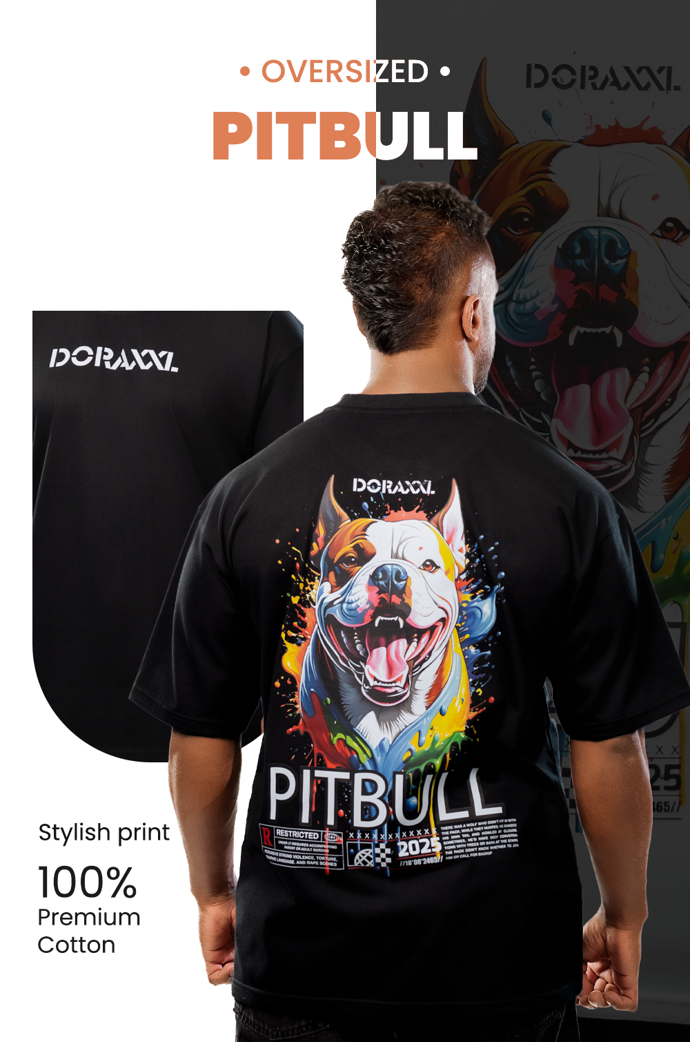 Pitbull Oversized Tee