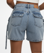 Utility Denim Short