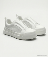 Mesh Slip On Sneakers