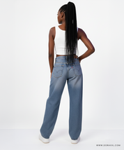 Classic Straight Led Ripped Denim Jean