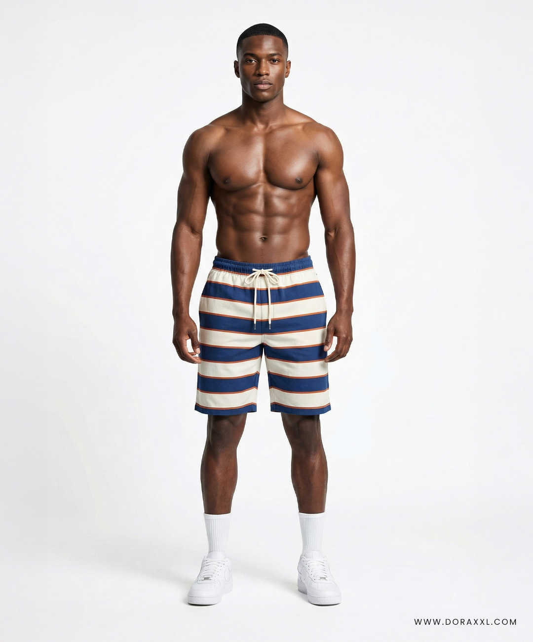 Coastal Striped Shorts