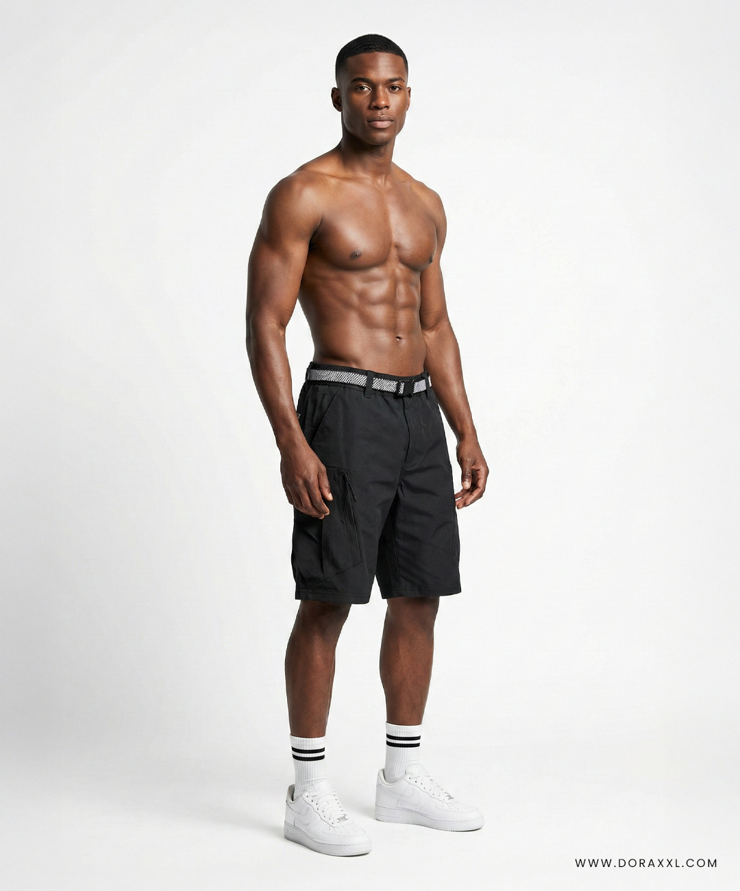 Urban Utility Cargo Denim Short