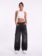 Shadow Fade Cargo Denim