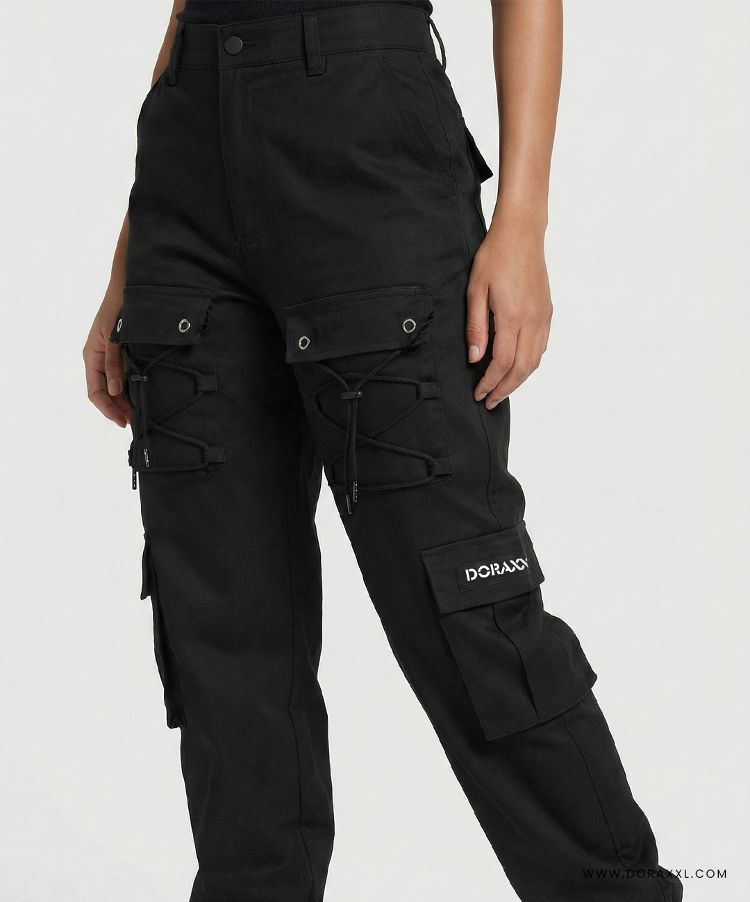 Black Line Cargo Pant