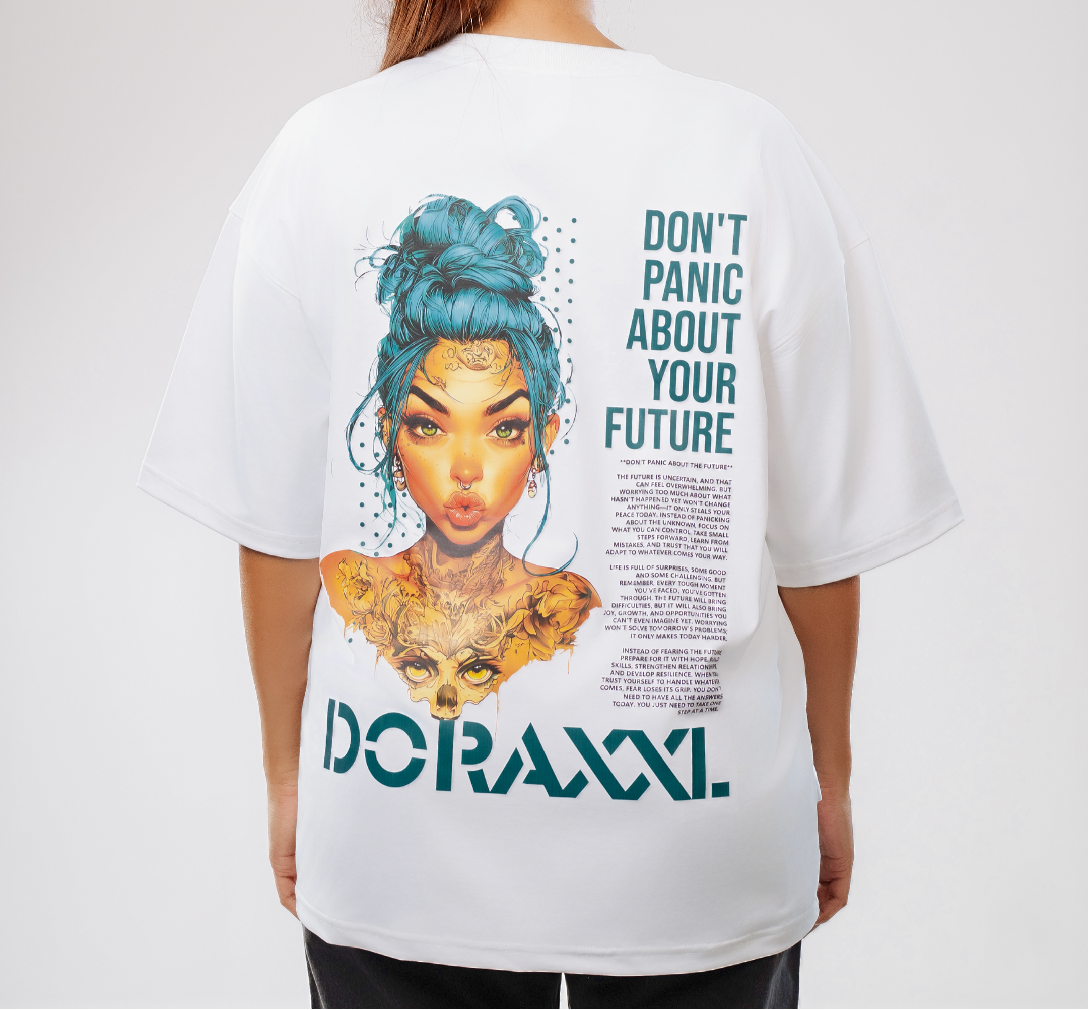 Don't Panic Oversized Tee