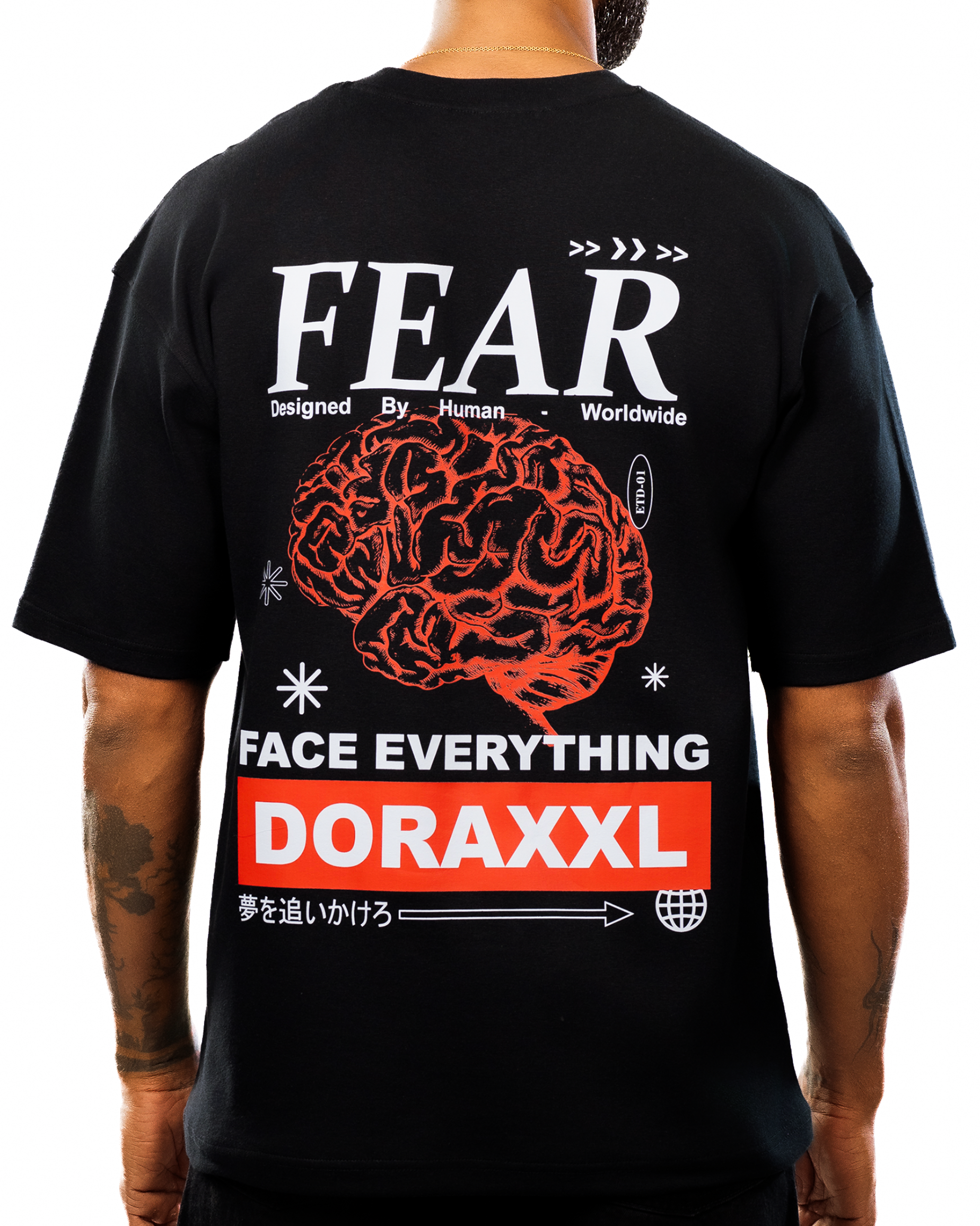 Fear Brain Oversized Tee