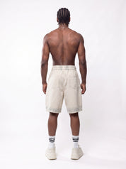 Washed Canvas Short