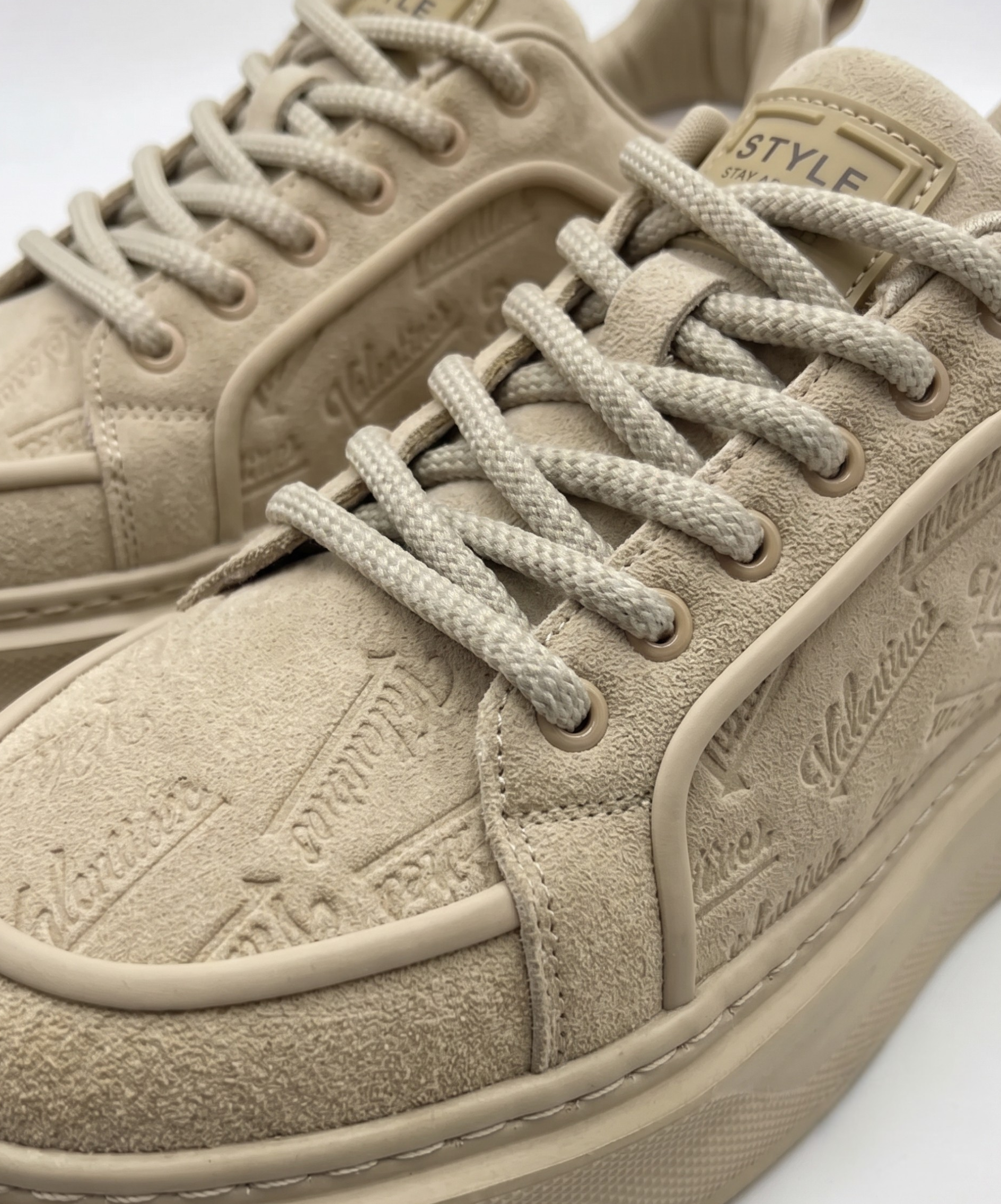 Tan Suede Sneakers