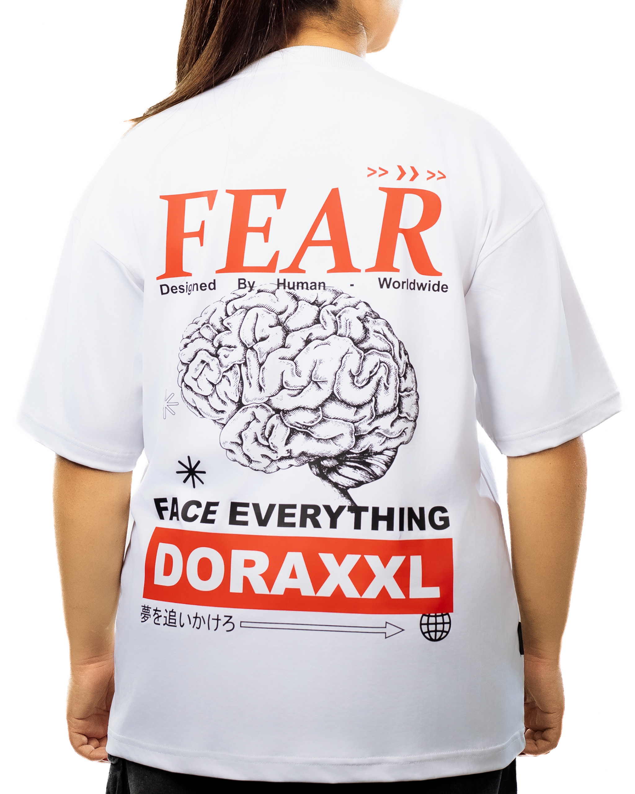Fear Brain Oversized Tee