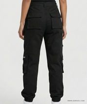 Black Line Cargo Pant