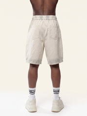 Washed Canvas Short