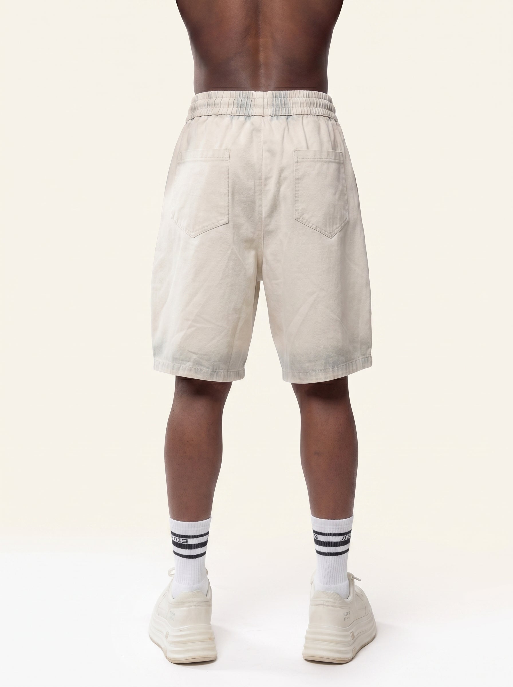 Washed Canvas Short