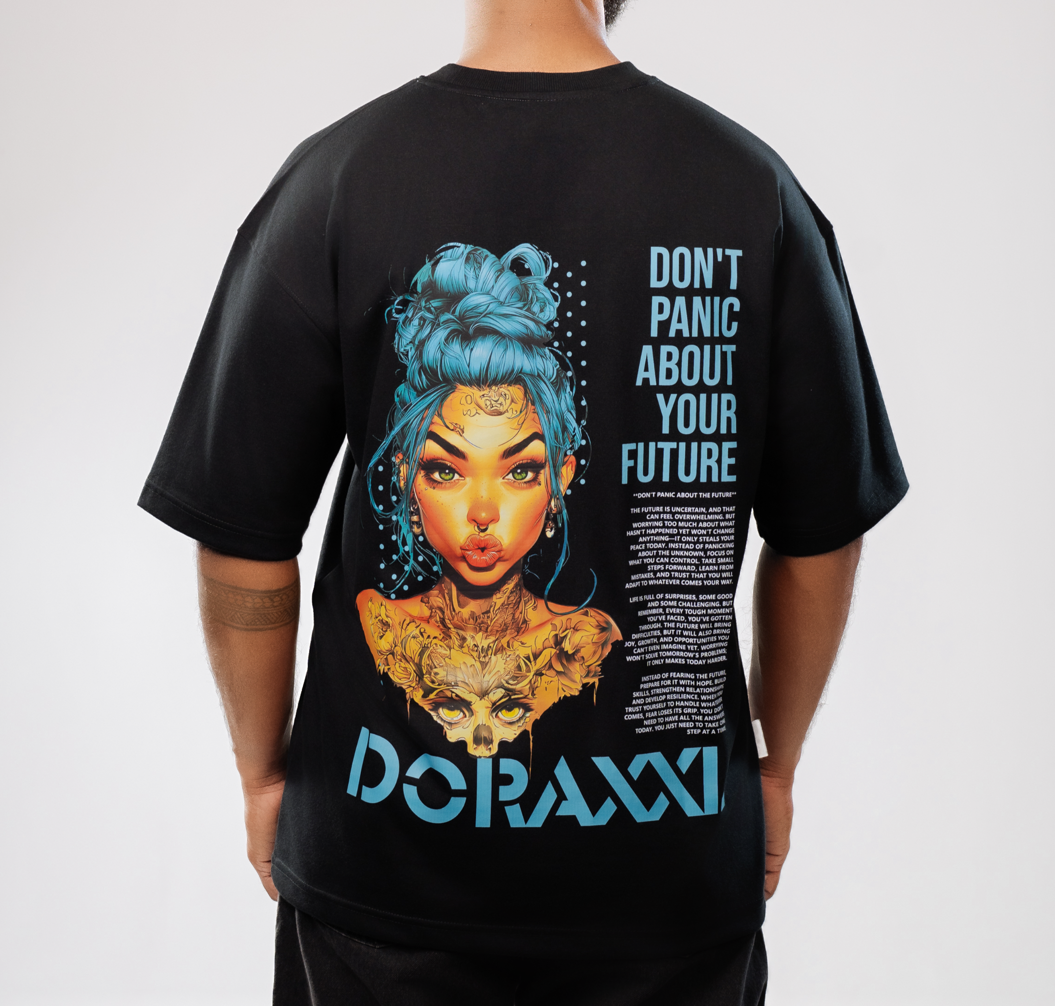Don't Panic Oversized Tee