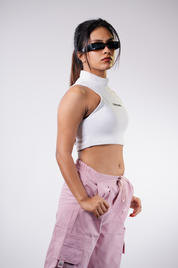 Pink Flex Cargo Pant