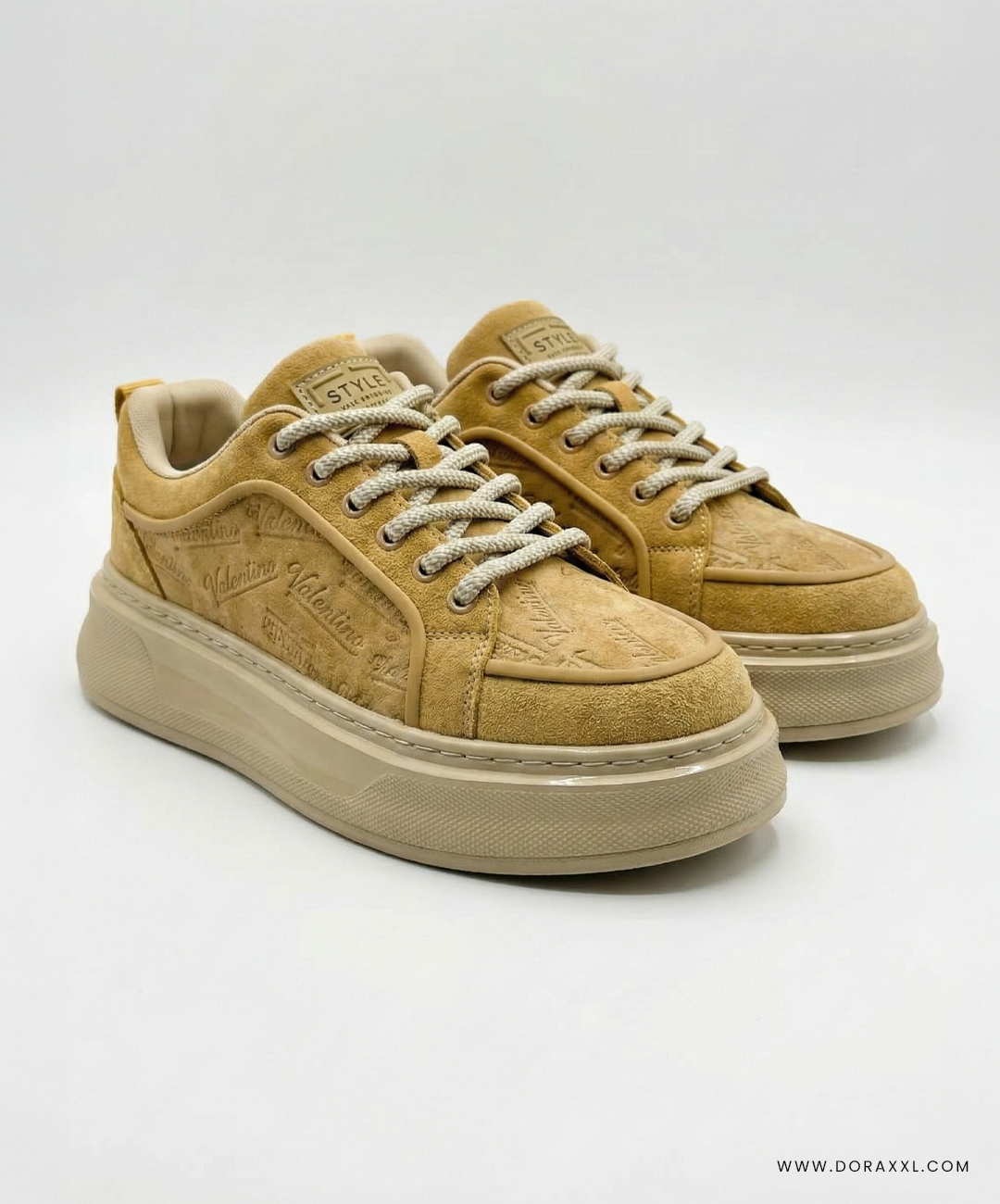 Tan Suede Sneakers