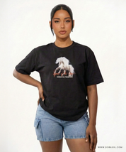 High-Waist Denim Shorts