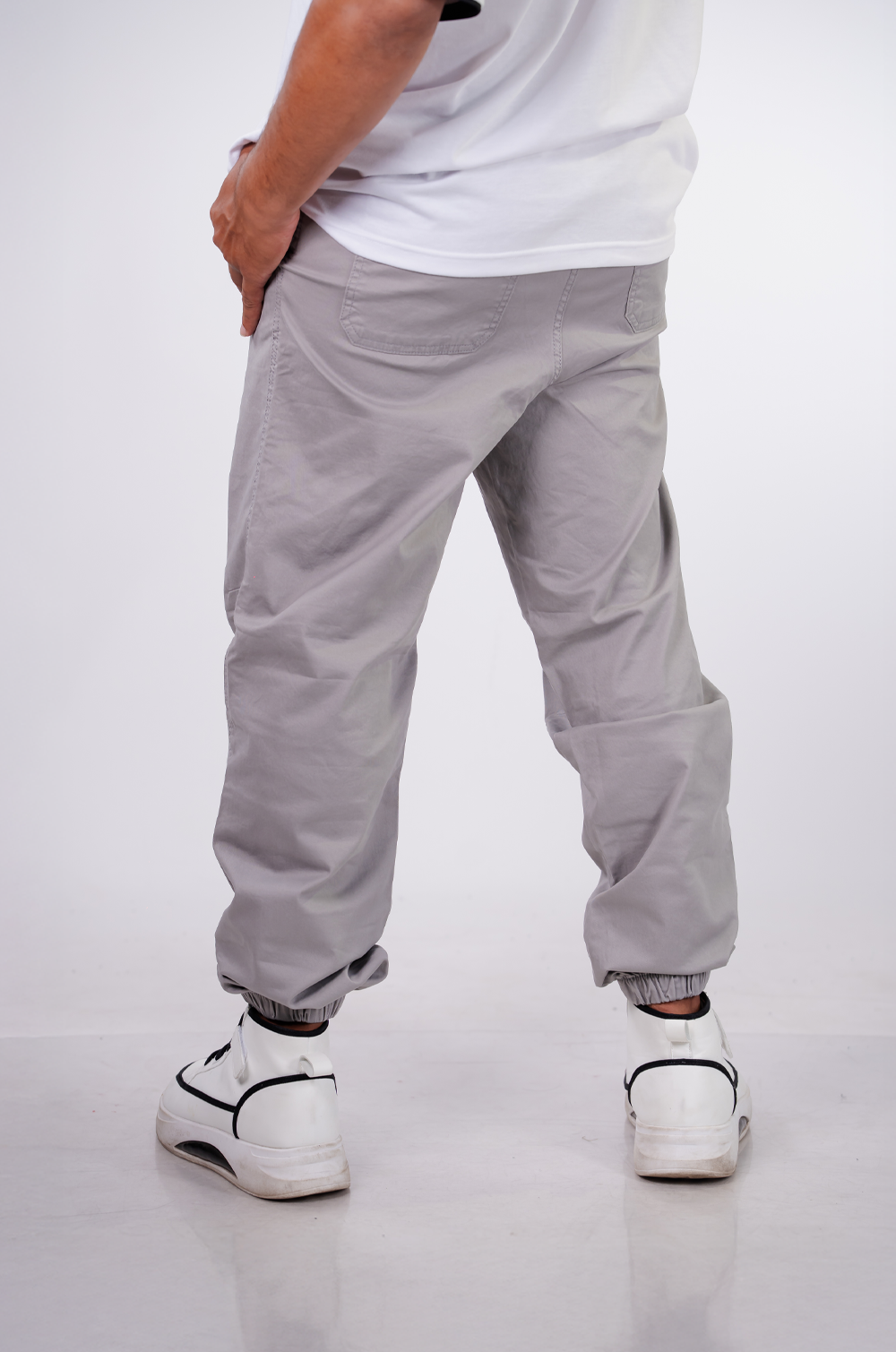 Steel Gray Jogger Pant