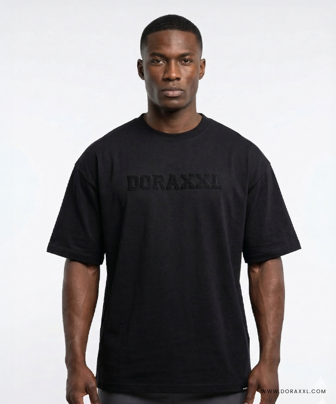 Chenille Black Embroidery