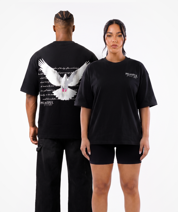 Peace Full Over Size T-Shirt