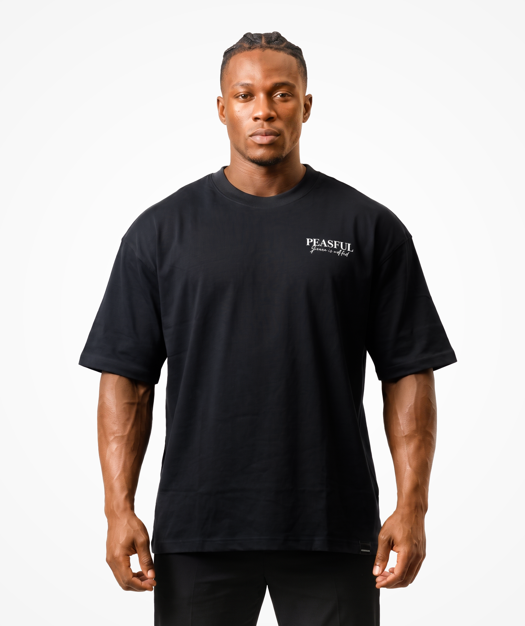 Peace Full Over Size T-Shirt