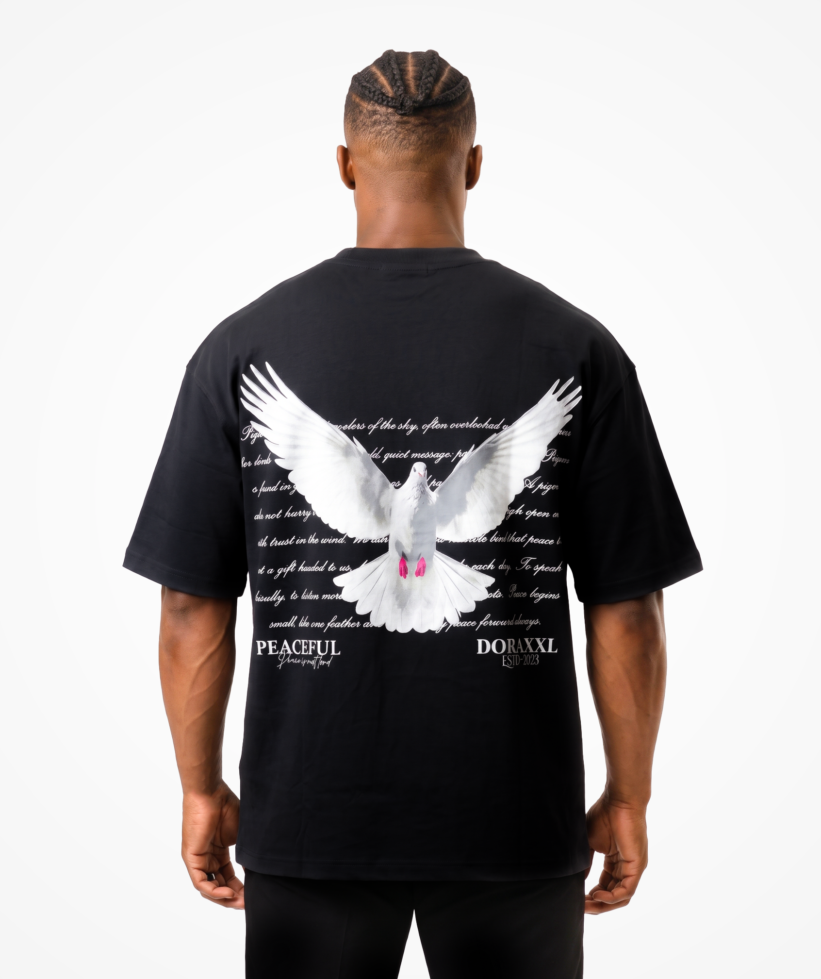 Peace Full Over Size T-Shirt