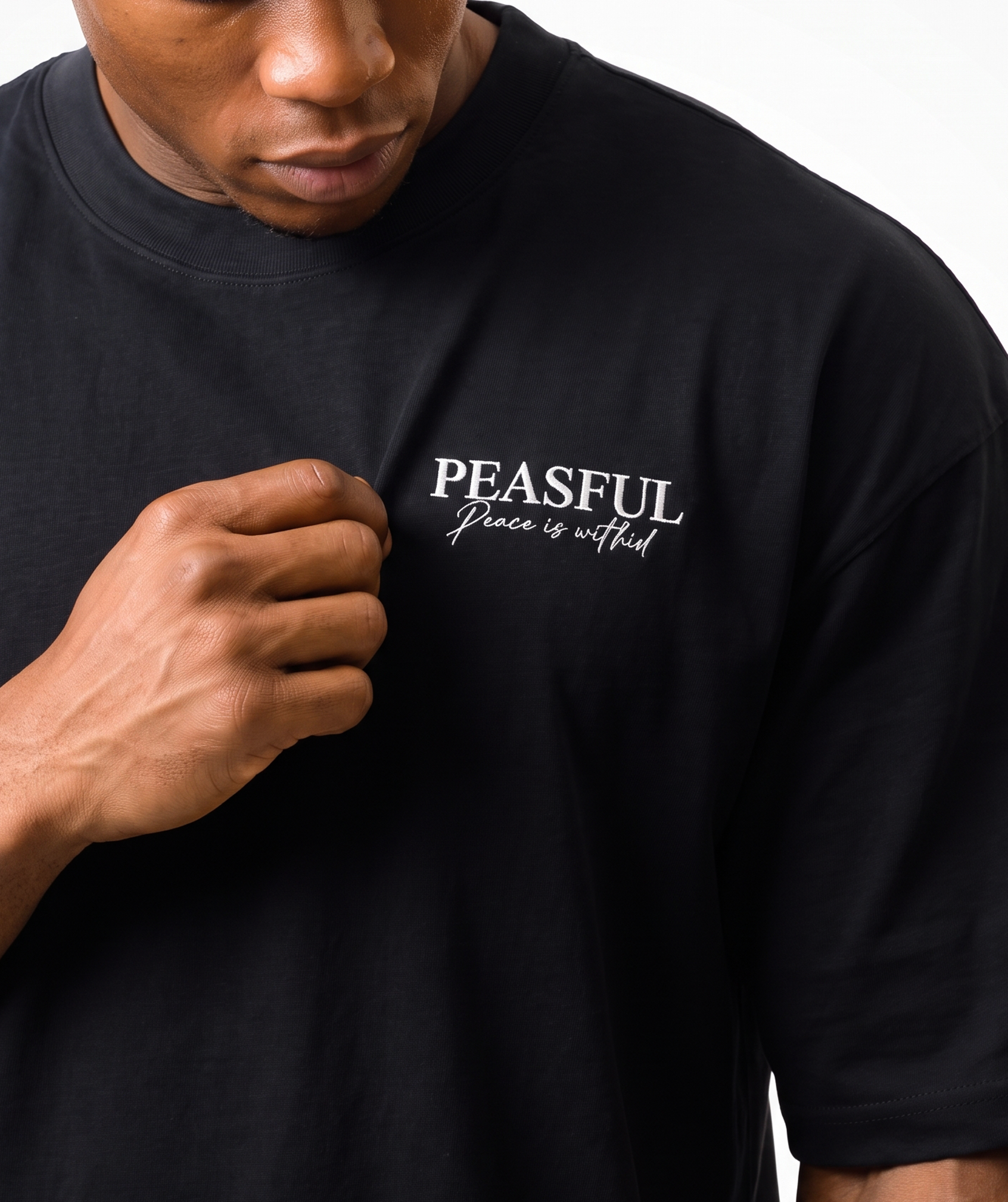 Peace Full Over Size T-Shirt
