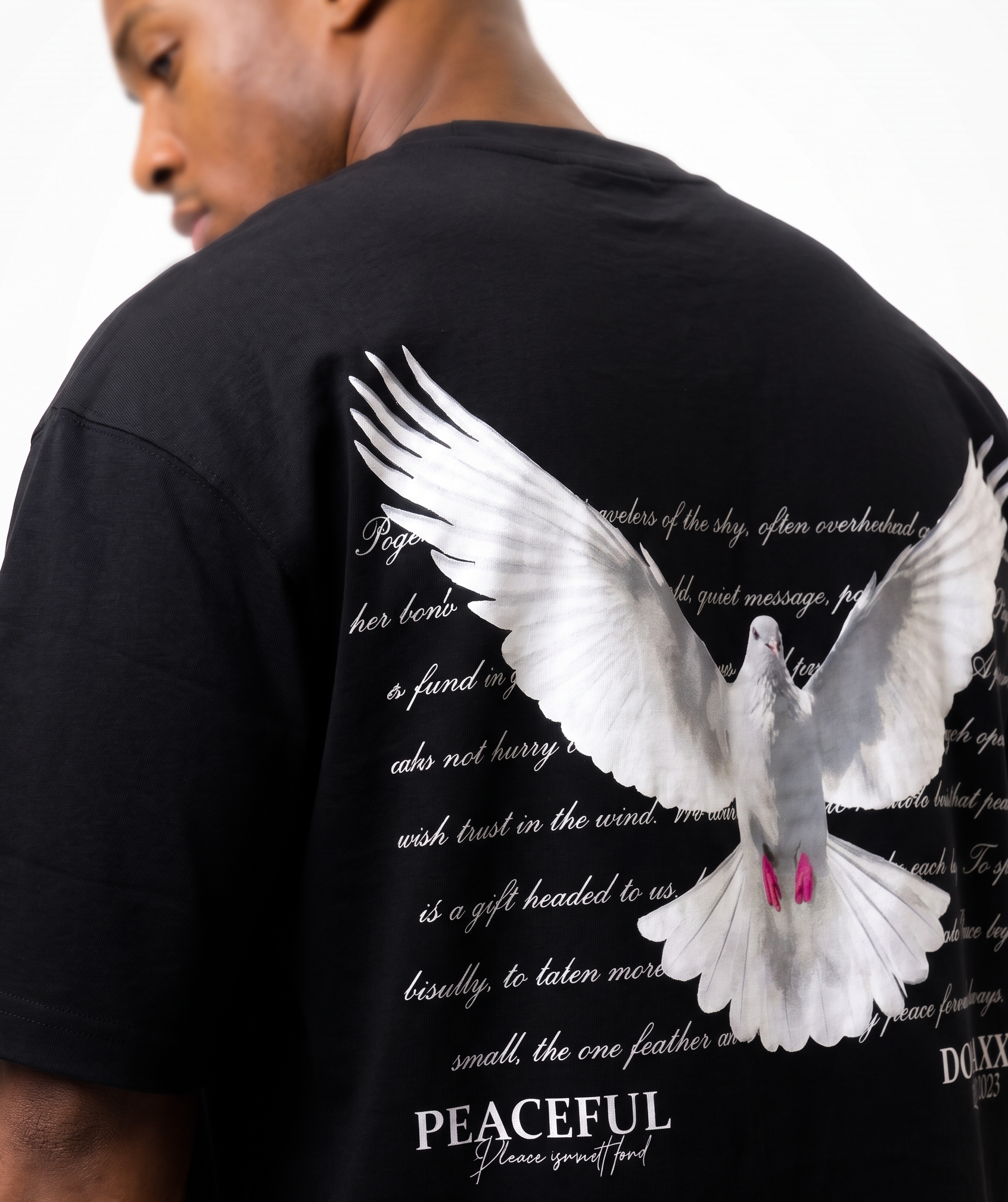 Peace Full Over Size T-Shirt