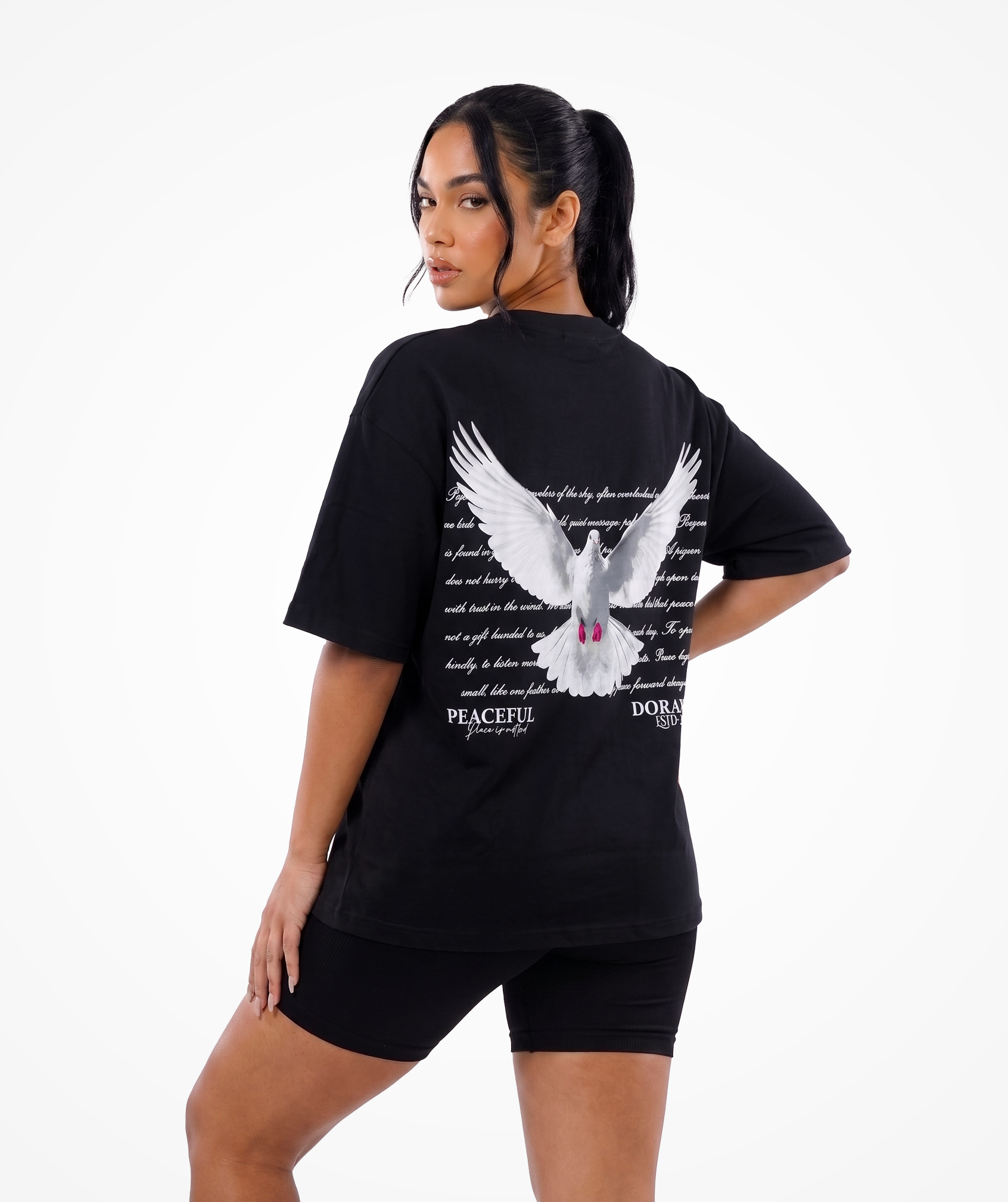 Peace Full Over Size T-Shirt