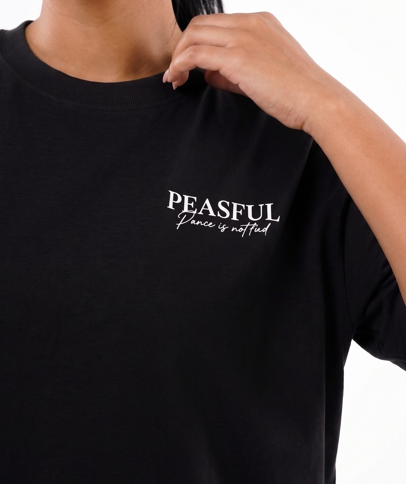 Peace Full Over Size T-Shirt