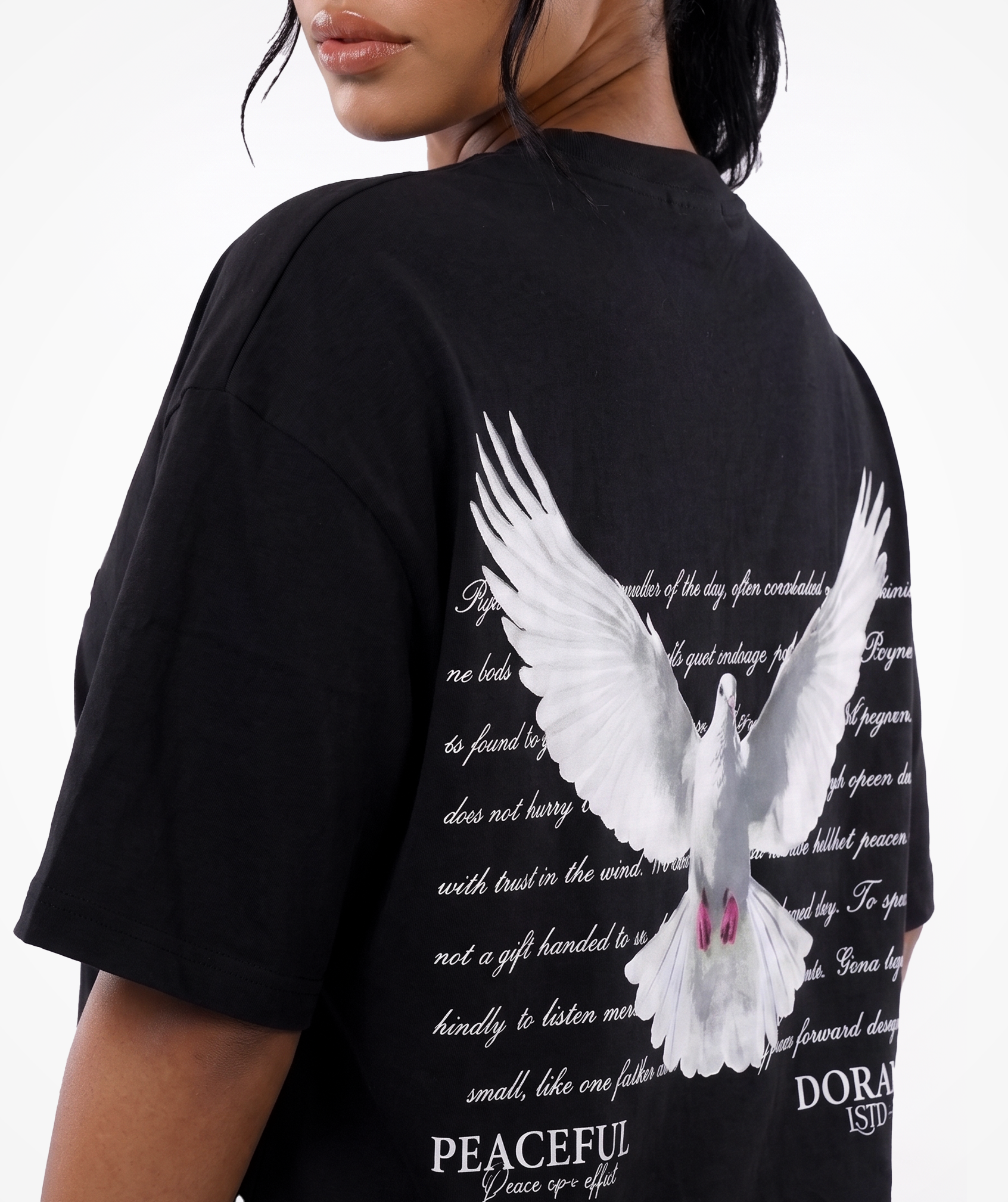Peace Full Over Size T-Shirt