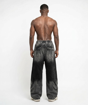 Washed Black Bade Denim Bottom